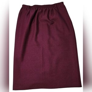 Alfred Dunner Classic Midi Skirt